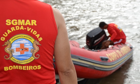 Corpo de Bombeiros divulga regras para evitar afogamentos em praias e rios