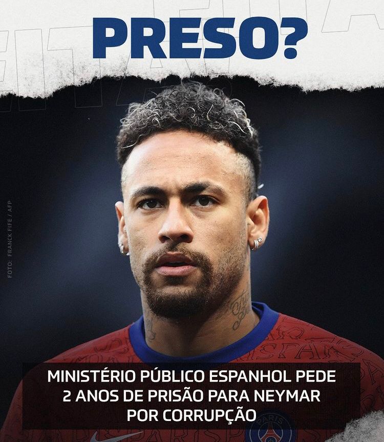 Neymar será julgado na Espanha um mês antes da Copa